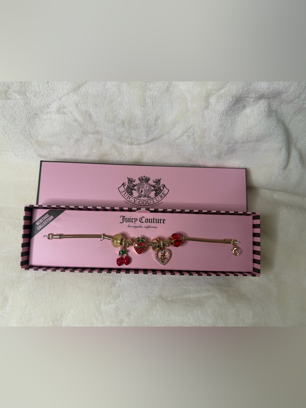 Juicy Couture Heritage Collection Charm Bracelet
